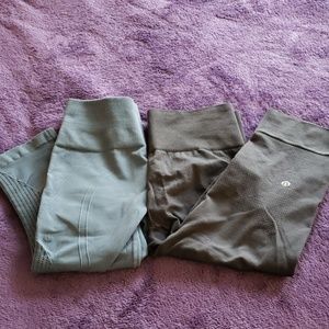 Lululemon Cropped Leggings Bundle